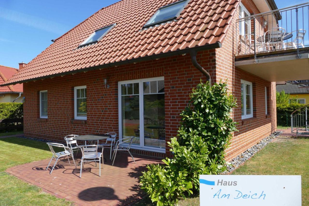 Haus Am Deich Feriendomizil Mit Balkon Apartamento Baabe Exterior foto